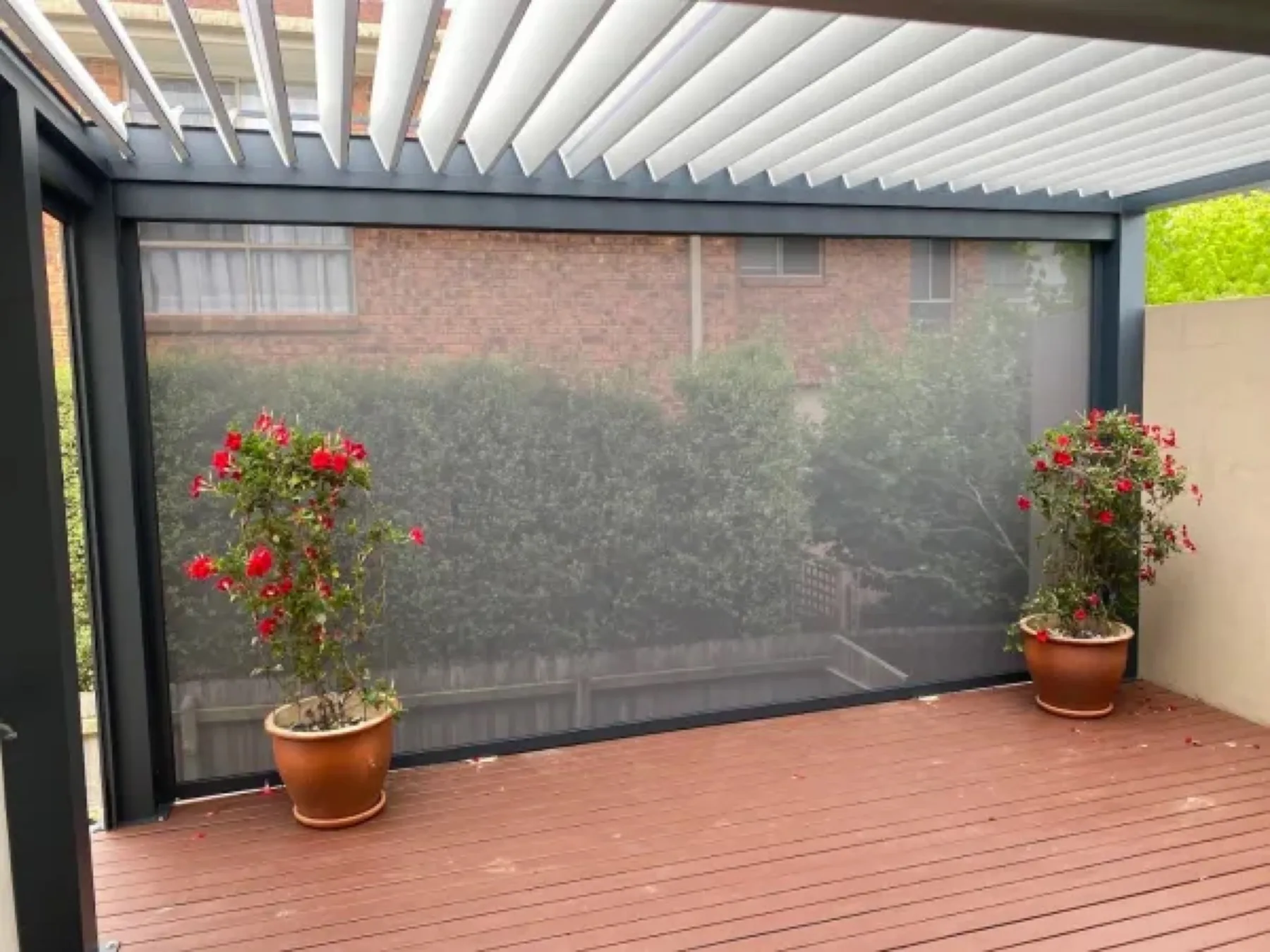 Mesh Patio Blind